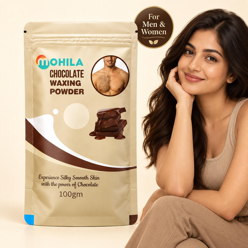 Mohila Chocolate Wax Powder 100 g front