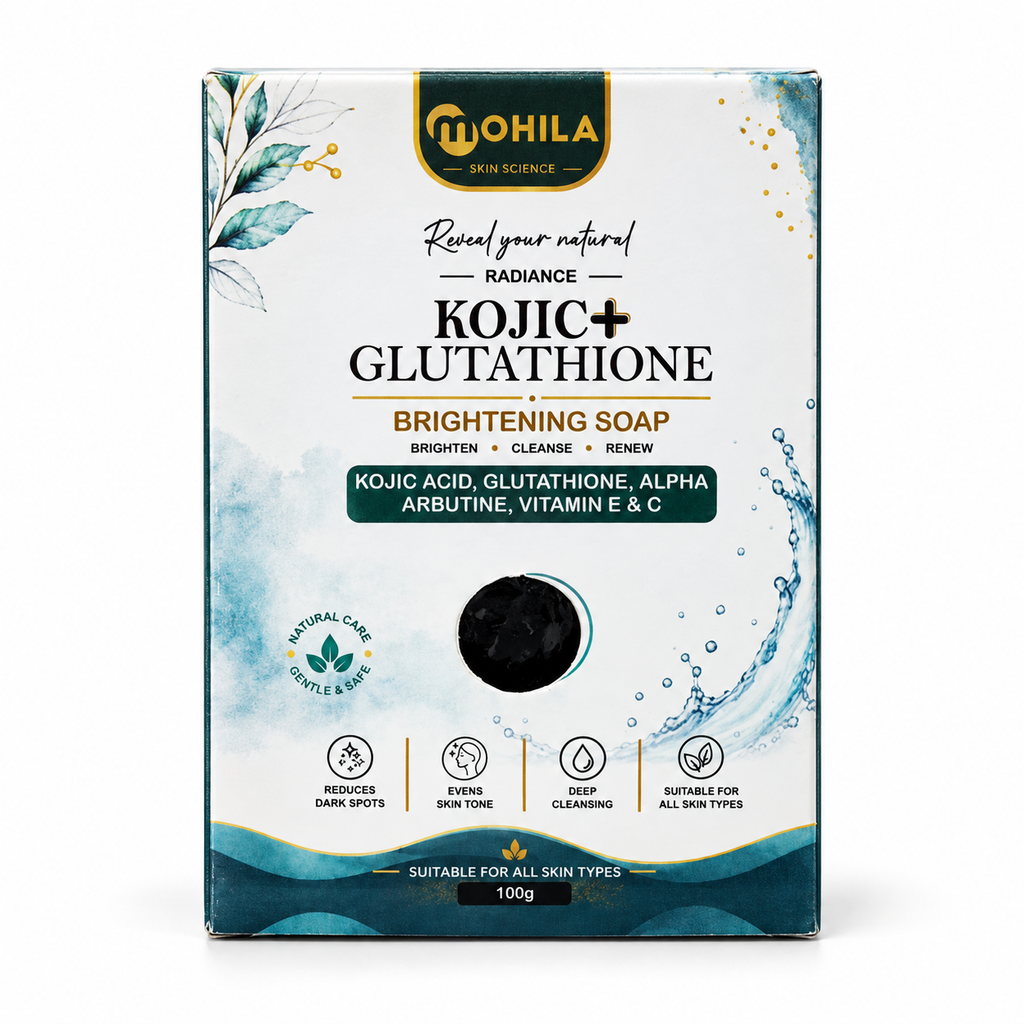 Mohila Kojic + Glutathione Soap front view